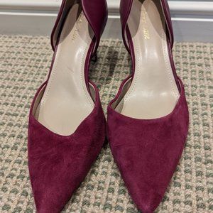 Fuschia D'Orsay pumps
